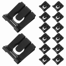 30pcs Chair Cylinder Retaining Clips, Spring Steel Anti-Loosening Shaft Lock Rings with Smooth Chamfers