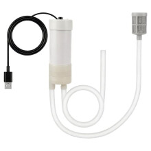 Small Water Pump - USB 5 V Electric Water Pump Self-Priming, Pump Electric with 1m PVC Hose for Aquarium