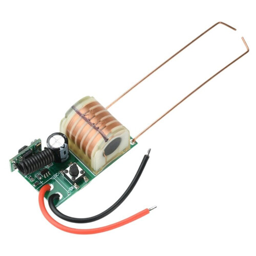 3.7V to 15KV Remote Control ARC Igniter Module High Voltage Generator Boost Coil Converter Arc Discharge Module 1