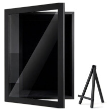 Enamel Pin Display Cases Collection Display for Wall and Tabletop Display Black Pin Display Board for Enamel Pins