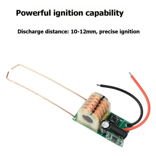 3.7V to 15KV Remote Control ARC Igniter Module High Voltage Generator Boost Coil Converter Arc Discharge Module