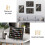 Enamel Pin Display Cases Collection Display for Wall and Tabletop Display Black Pin Display Board for Enamel Pins 2