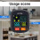 GFCI Outlet Tester, 3 Prong Receptacle Tester Voltage Display with LCD Screen Eu Plug 5