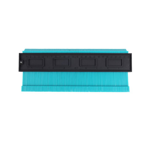 Shape Profile Copier, 10-Inch Profile Measuring Tool for Tile, Composite Flooring, and Plastic Profile Copier As Shown