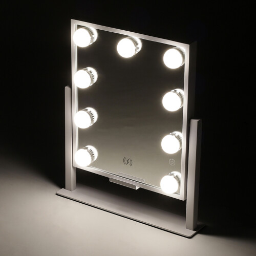 Living And Home 9 LEDs Hollywood Tabletop Vanity Makeup Mirror 1