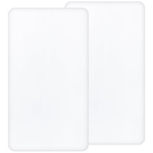Yukkidds Next to Me Crib Sheets 83x50 cm Fitted 2 Pack Bedside Crib Sheets