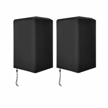 2 Pack Speaker Covers Waterproof Oxford Fabric Outdoor for 15 Inch Speaker PA/DJ Cover for Powered Speaker Mounted