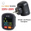 GFCI Outlet Tester, 3 Prong Receptacle Tester Voltage Display with LCD Screen Eu Plug 4
