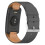 Replacement Strap for  CIRQA, Quick Release Integrated Cover Watch Band Black 4