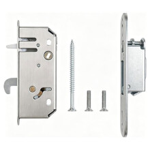 Sliding Door Lock Replacement Kit for Andersen 2-Panel Gliding Patio Doors 1986-Present, Reachout Lock and Receiver