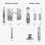 Sliding Door Lock Replacement Kit for Andersen 2-Panel Gliding Patio Doors 1986-Present, Reachout Lock and Receiver 4