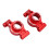 RC Lenkbecher Hinterachssitze Aluminium rot 13