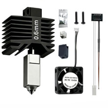 Für P1/P1S Hotend-Kit, Düse Aus Gehärtetem Stahl, 0,6 mm, 3D-Druckerteile A
