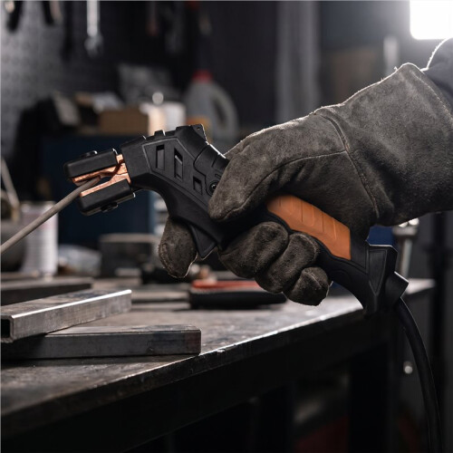 600A Welding Stinger Ergonomic Electrode Holder with Self-Locking Copper Jaw, 3 Angles 2