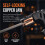 600A Welding Stinger Ergonomic Electrode Holder with Self-Locking Copper Jaw, 3 Angles 6