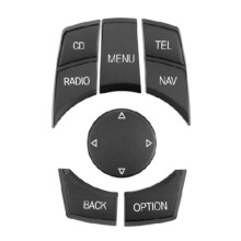 Car Console IDrive Multimedia Control Button Cover NAV-CD for 1 3 5 Series X5 X6 E90 E60 E63 E70 E71 65829231116 C