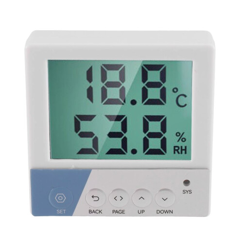 Industriële RS485 Temperatuur- en Vochtigheidssensorzender met Modbus-Protocol en LCD-Display 1