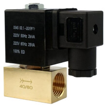 High Pressure Solenoid Valve 2Position 2 Way Normally Closed Pressure 8Mpa Water Valve Air Valve JT22-02