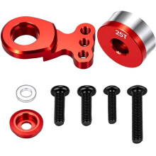 Alu Alloy 25T Steering Servo Arm Horn for  TT02 1/10 RC Model Drift Car Accessories A