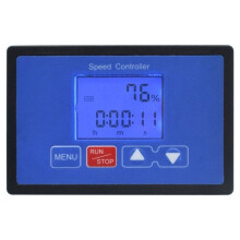 LCD  Digital Display 12V 24V 15KHZ 0- PWM Control  Motor Speed Controller Adjustable Continuous Current 20A