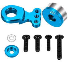 Alu Alloy 25T Steering Servo Arm Horn for  TT02 1/10 RC Model Drift Car Accessories C