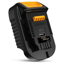 MT18DL Battery Adapter TYPEC USB Converter for Convert to for Power Tool Adapter