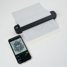 Portable Thermal Printer for Tattoo Decal Wireless Tattoo Stencil Printer USB Rechargeable A4 Transfer Machine