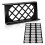 24 Pcs Card Risers for Display Case, Black Trade Card Risers Display Case Risers for Trading Card, Display Stand 1