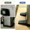Wall Protector Behind Trash Can for Heavy Duty Trash Can,4Pcs Garbage Can Bumper, Wall Spacer Garbage Bin Wall Protector 4