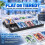 24 Pcs Card Risers for Display Case, Black Trade Card Risers Display Case Risers for Trading Card, Display Stand 5