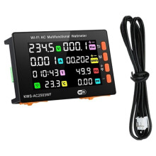 KWS-AC2503WF AC 85-290V Wattmeter Power Meter Voltmeter Ammeter Module Support WI-FI Function, 0-500A