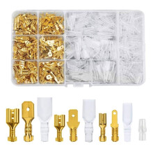 600 Pcs Electric Crimp Terminals Kit Thickened Connector for Reliable Connections