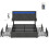 VASAGLE VASAGLE King Size Bed Frame with LED Lights, Underbed Storage Drawers 8