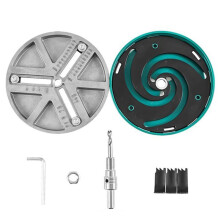 Universal Adjustable Hole Opener Drill Bit with Carbide Tips Variable Cutting Diameter Circular Hole Saw for Wood DIY