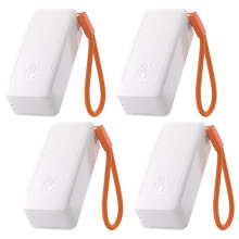 4 Stück SNZB-02B AirGuard TH Lite Zigbee Temperatur- und Feuchtigkeitssensor, Thermometer-Hygrometer mit App-Benachrichtigung