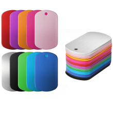 30 Stuks Schildvormige Aluminium Plaatjes met Kettinkjes voor Zelfgemaakte Sieraden, Dog Tags en Gepersonaliseerde Hangers