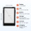 XTEINK X3 3.7" Pocket E-Reader, 58g Ultra-Light, 5.1mm Thin, E Ink Display 9