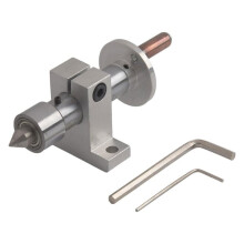 Double Bearing Live Center for Wood Lathe, Adjustable Revolving Tailstock Center for Miniature CNC Lathes.