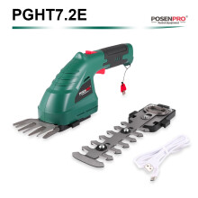 POSENPRO 2-in-1 Heckenschere und Rasentrimmer, kabellos, 7,2V 1500mAh Akku