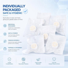 3er-Pack Befeuchter-HME-Kartuschen für Air- Reise-CPAP-Geräte und N20-, N30-, P10-Maskenanschlüsse, Ersatzfilter