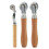 Pack of 3 Box Resizer Tool Kit, Cardboard Scoring Tool with Wood Handle for Cardboard Box Resizing, Bookbinding 1