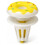 Cute Donut Shaped Push Type Deodorizing Drain Plug,Universal, Removable Drain Strainer for Bathroom Sink 1