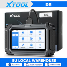 XTOOL D5 OBD2 autodiagnose scanner, 64 GB, 10+ resetfuncties en levenslange updates