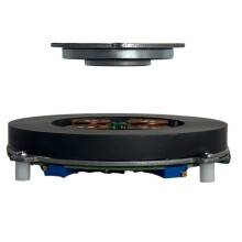 Heavy Magnetic Levitation Bare Metal Module Magnetic Levitation Movement Potted Maglev Exhibition Stand MAX 500g EU Plug