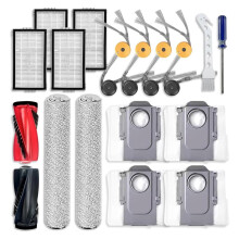 For Saros 20 Flow Accessories Compatible with for Robot Vacuum and Map, Replacement Parts Kit for Maintenance