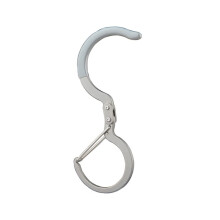 Foldable Titanium Alloy S-Type Bag Hook 20KG Non-Slip Portable Purse Hanger for Offices Cafe Table Desk Handbag Holder
