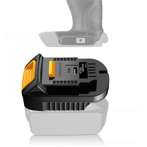 MT18DL Battery Adapter TYPEC USB Converter for  Convert to for  Power Tool Adapter 2