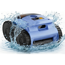 Seauto SAT 20 Pro, aspiradora de piscina robótica inalámbrica, motor sin escobillas de 180 W, para piscinas enterradas y elevadas