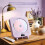 Wall-Mounted CD Player for English Learning Repeat Function Study Music Player with  5.3 Audio Player A EU Plug 6