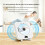 Wall-Mounted CD Player for English Learning Repeat Function Study Music Player with  5.3 Audio Player A EU Plug 7